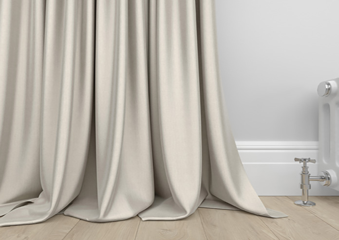 Corrugation, Pale Cream - Made to Measure Curtains - Image 6